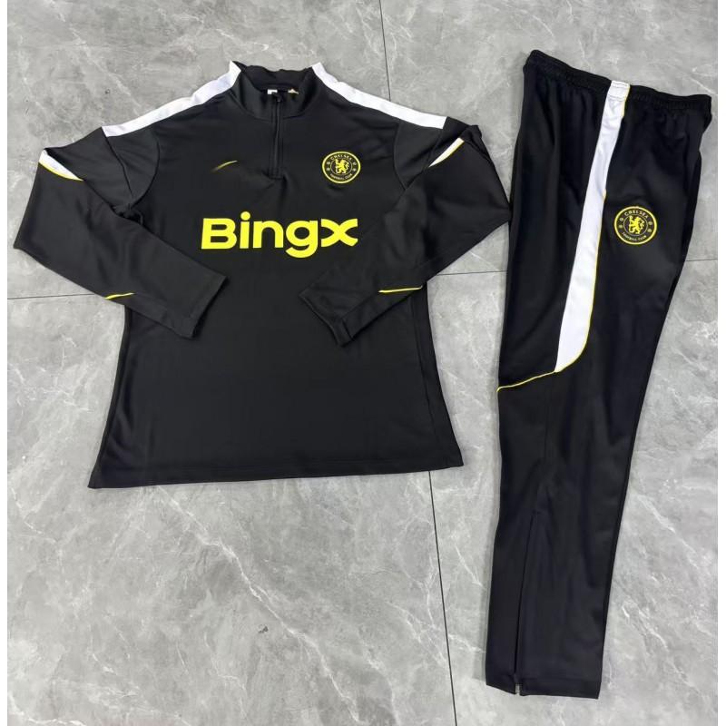 26-27 Half-Zip Long Sleeve Training Jersey Adult Team Sports Warm Up Top