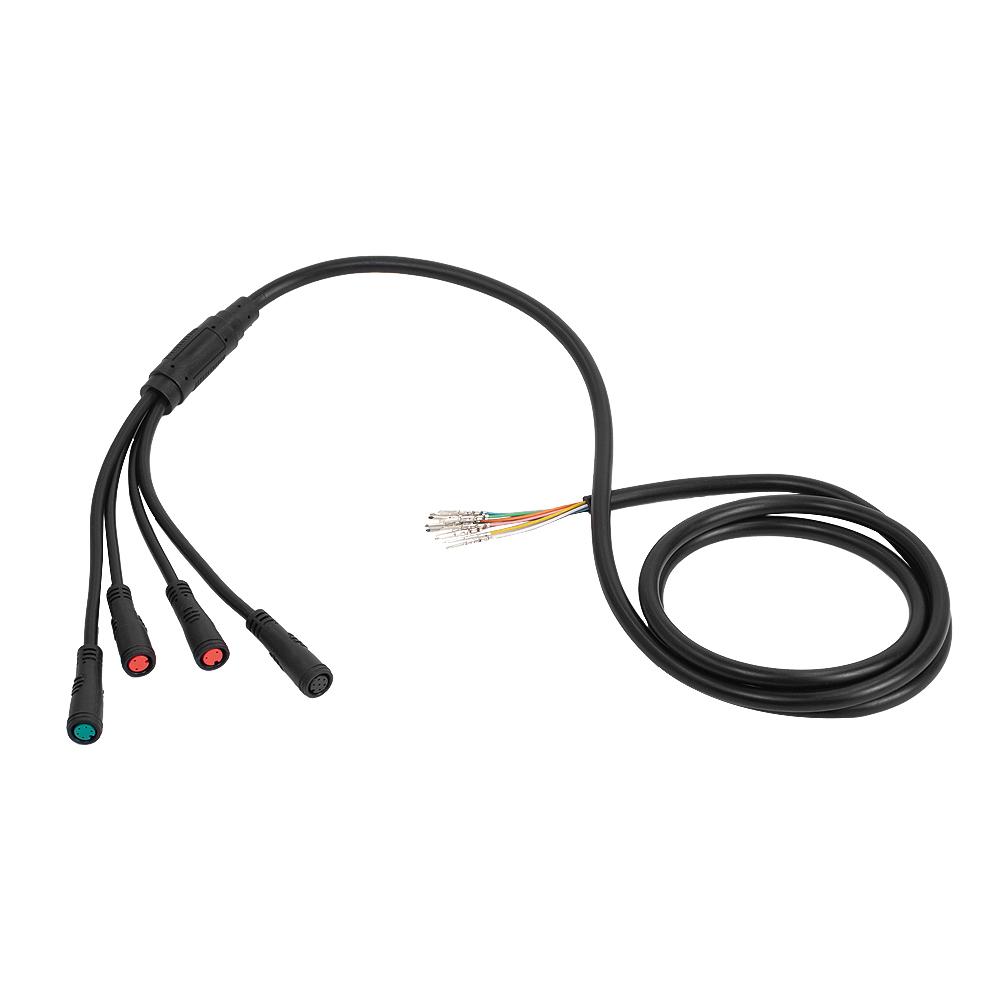 Cabo do controlador do painel da scooter elétrica para Kugoo M4/ M4 Pro Conector do painel da scooter elétrica Cabo de alimentação do motor Peças da linha de dados