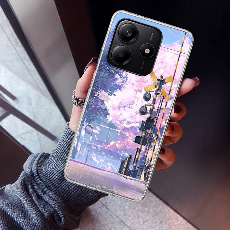 

Anime Aesthetic Scenery Phone Case For Xiaomi Redmi Note 15 14 14S 13 12S 12 Pro Plus 11S 11 10S 10 4G Cover 11E 11T 5G Print Fu Note 13 Pro Plus