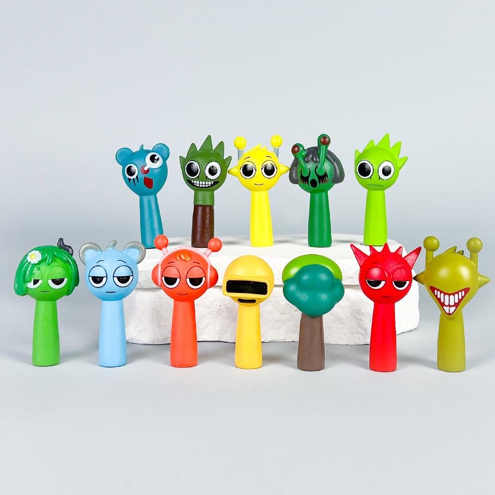 Suprunki Vineria Wenda Oren Funbot Simon Game Character Model Ornament Set For Anime Fans Style 2
