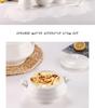 Double-Handled Ceramic Cantonese Stew Pot with Lid - Large Soup Bowl for Household or Hotel Use
