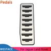 Auto Dead Pedal Fußstütze Pedalabdeckung für Land Rover Discovery Sport Range Rover Evoque für Jaguar F-Pace XE XF LHD