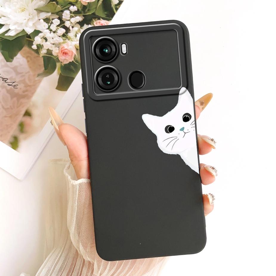 For Itel P40 Plus Case P683L Cute Rabbit Cartoon Cover Soft Silicone Phone Case For Itel P40 P 40 ItelP40 P40+ Back Cover Fundas