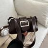 Heutige beliebte Tasche Winter Neu Einfache Mode Umhängetasche Einfache Mode Achseltasche Kleine quadratische Tasche Damen