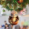 Entzückendes Weihnachts-Drachenei Auto-Hängeornament Aus Langlebigem Acryl Für Feiertagsdekoration
