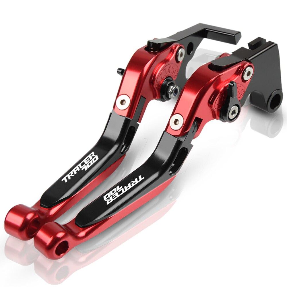 Motocyklová spojková brzdová páka CNC výsuvné nastavitelné skládací páky PRO YAMAHA TRACER700 TRACER 700 2016 2017