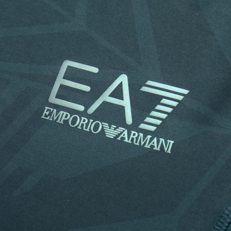 EMPORIO ARMANI EA7 SS24 T Shirt Men's Green 3DPT19-PJMDZ-1821