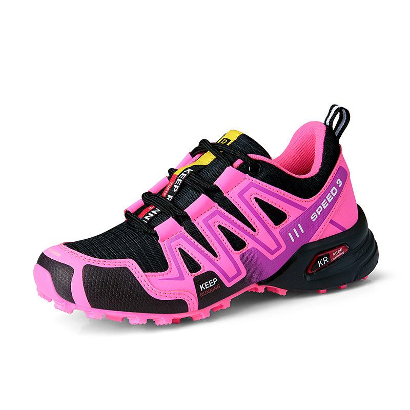 

Factory direct sales 2025 spring hiking shoes women s waterproof outdoor shoes men s ultra-lightweight breathable shock-absorbing off-road hiking shoe 36