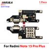 11Pcs, Fast Charger Main Charging Port Board For Xiaomi Redmi Note 11 Pro Plus Note 11 Pro Motherboard Connect USB Dock Flex