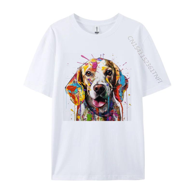 The Beagle Captivating TShirt Faddish Men Tops Tees Slim Fit TShirt Cotton Fashionable Men Graphic Tees S