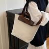 2025 Summer New Shoulder Canvas Bag Large Capacity Retro Literary Commuter Tote Bag Work Universal Handbag