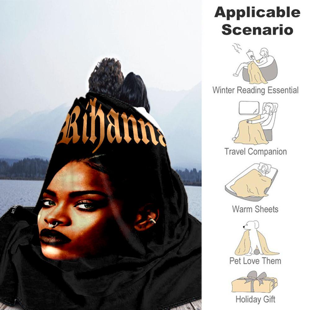 Rihanna Blanket, High quality Comfortable for All Seasons, Home Decor, Warmth and Comfort
