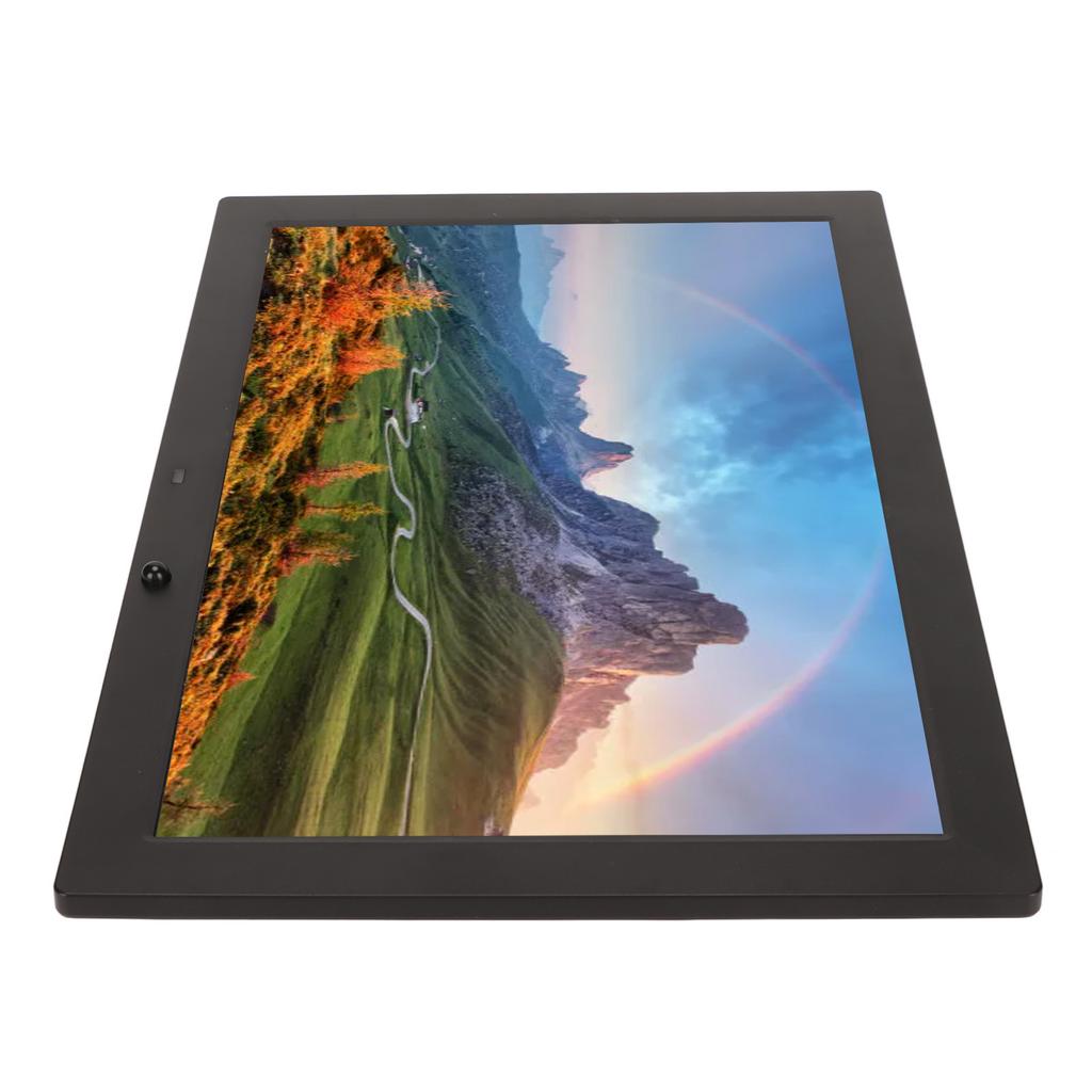 Digitaler Bilderrahmen, 17 Zoll, HD, Bewegungssensor, Video, Musik, elektronischer Bilderrahmen mit Fernbedienung