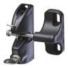 Black Color Outdoor Door Lock Nylon Material Self-Locking Door Kit Gate Lock Hardware  Fence Gates