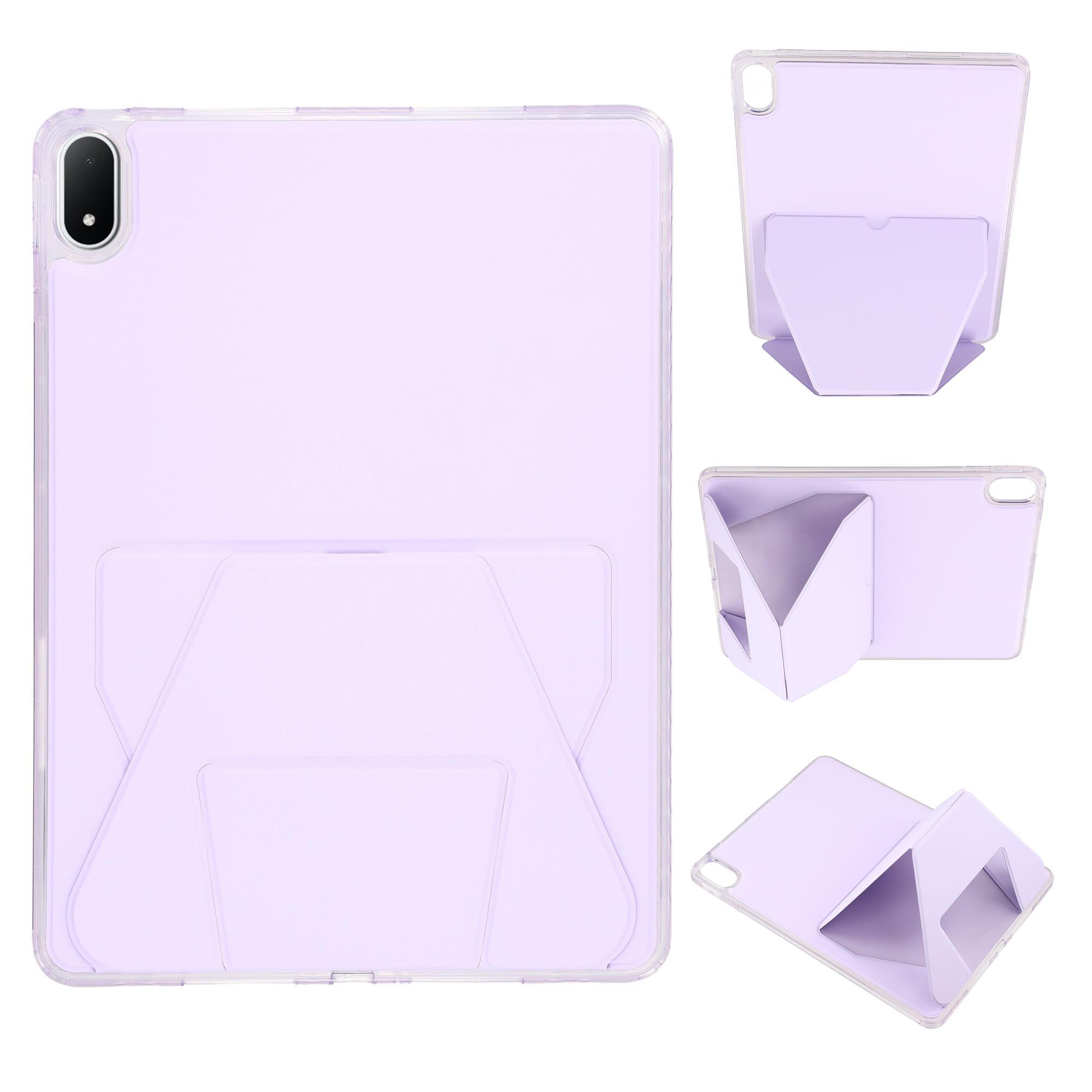 For Oppo Pad 4 Pro / OnePlus Pad 2 Pro Case TPU PU Leather Kickstand Tablet Cover