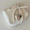 Beaded Bowknot Heart Phone Charm Stylish Keyring Backpacks Pendant Bag Jewelry