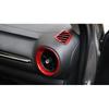 For Kia K3 Forte -2024 Bright Red trument L&R Air Outlet Vent Cover Trim