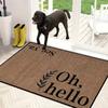 1pc Entrance Doormat, Dirt Resistant Door Mat, Room Decor, Indoor Outdoor Entrance Mat, Non-Slip Area Mat, Bathroom Mat Carpet