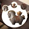 Pferdefigur Tierskulptur Harz Niedliche Verzierung Schreibtischdekoration Chinesisches Feng Shui