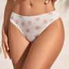 3Pcs Large Size Women Underwear Cotton Briefs Women Solid Color Underwear Simple Women Mid-waist  Briefs Breathable Antibacterial Women Underwear