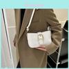 Trendy Pu Small Crossbody Bag For Women With Crocodile Pattern And Elegant Stitching