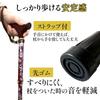 Wellfan Dream Life Walking Stick, Patterned Folding Telescopic Cane, Flower Violet