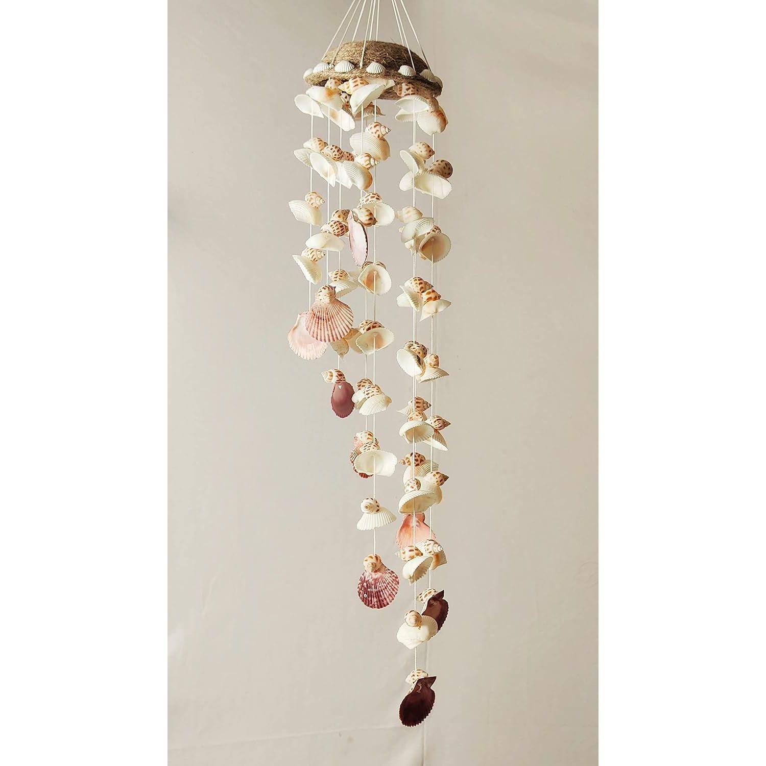 Artificial Sea Shell Wind Chimes for Outside Unique Windchimes Outdoor Decoration Garden Decoration