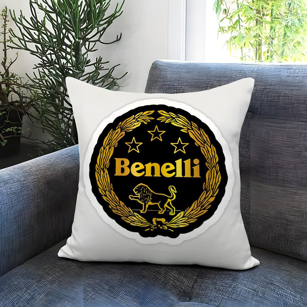 Hot Cool B-Benelli Cushion Cover Comfortable Reversible Pillow Cover Ideal for Car Sofa Bedroom & Beyond