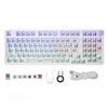 Mechanical Keyboard Layout RGB Modular DIY Mechanical Custom Gaming BT Wired DIY Mechanical Keyboard Kit, 98% Keyboard, 98-Key Hot-Swappable Keyboard,
