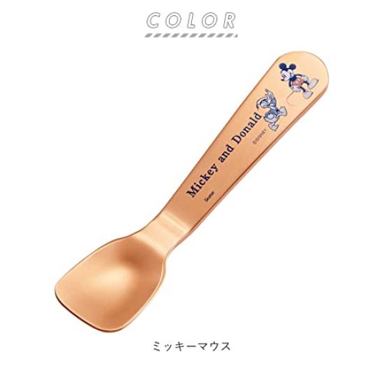 Skater Aluminum Ice Cream Sparkly Sanrio SA1 Spoon, Doraemon, Pastel,