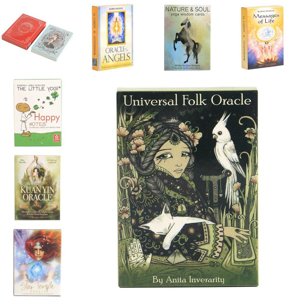 Beautifully Illustrated Tarot Deck Card Oracle Game For Parties And Yoga Practice