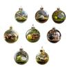 Multicolored Portable Plastic Holiday Decors Ball Modern Christmas Ball Orbs For Festival Tree Decoration And Reuse