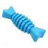 Pet Chew Toy Fish Bone Shape Food Grade TPR Spiral Texture Dog Boredom Buster Toy Food Grade Tear-resistant Dog Toy