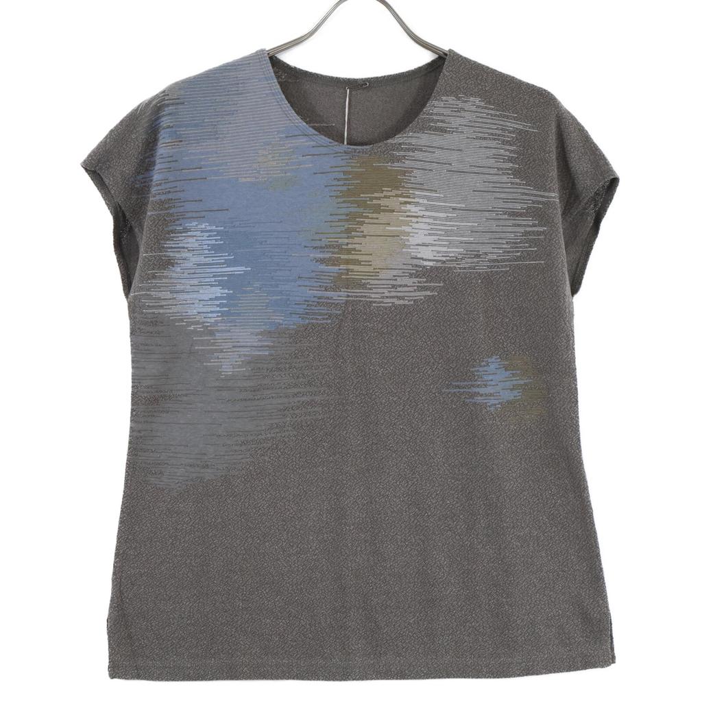 JURGEN LEHL [/24 Year Old Model] J0143UB041 Cotton X Linen Sleeveless Knit Top/ Tops M grayUsed