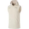 Li Ning Wade Series Letter Hooded Comfortable Breathable Sports Vest Men Vests Oatmeal-Gray AVSU005-3