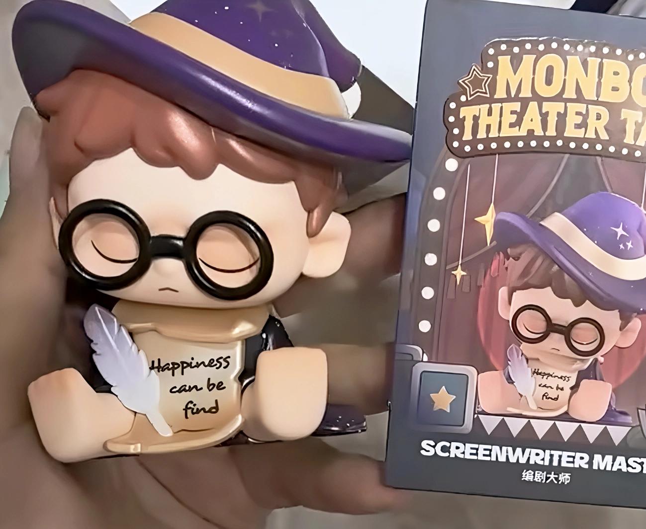 

Spot Monboo Theater Story Series Blind Box Anime Character Model Collection Desktop Decoration Holiday Cute Trend Toys Xmas Gift