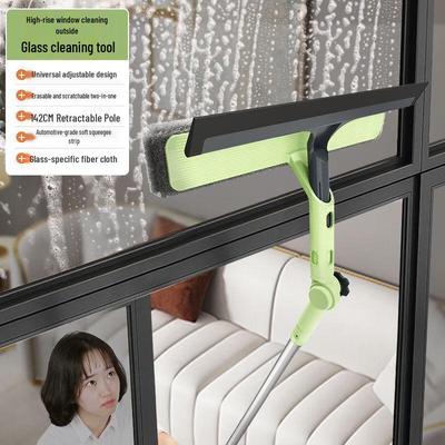Ou Jie Wang Edelstahl Doppelseitiger Fensterreiniger