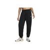 Nike Solid Color Drawstring Loose Fit Knit Joggers Women Bottoms Black HJ8466-010