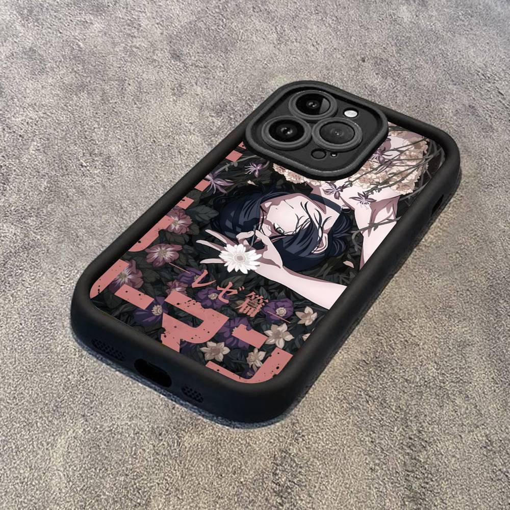 Anime C-Chainsaw Man Silicone Soft Phone Case For IPhone 17 16 14 13 12 11 15 Pro Max Plus Air Cover
