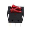 Kcd3 34*40 Big Rocker Switches with Red Light Three-Way Switch 9 Pin 2 Position