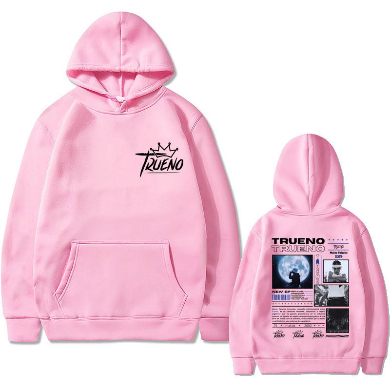 Rapper Trueno Print Hoodie Unisex Hip Hop Fashion Streetwear Men Women Casual Cotton Oversized Hoodies Male Fleece Sweatshirt