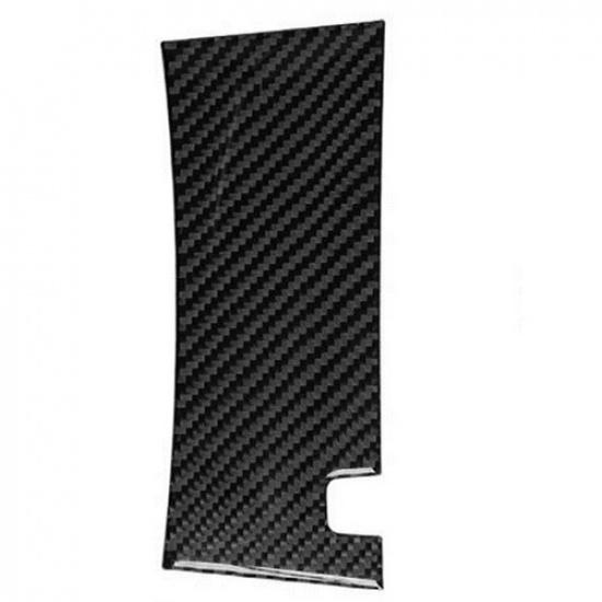 Carbon Fiber Central Armrest Lower Panel Cover Trim For Honda Accord 2013-2017