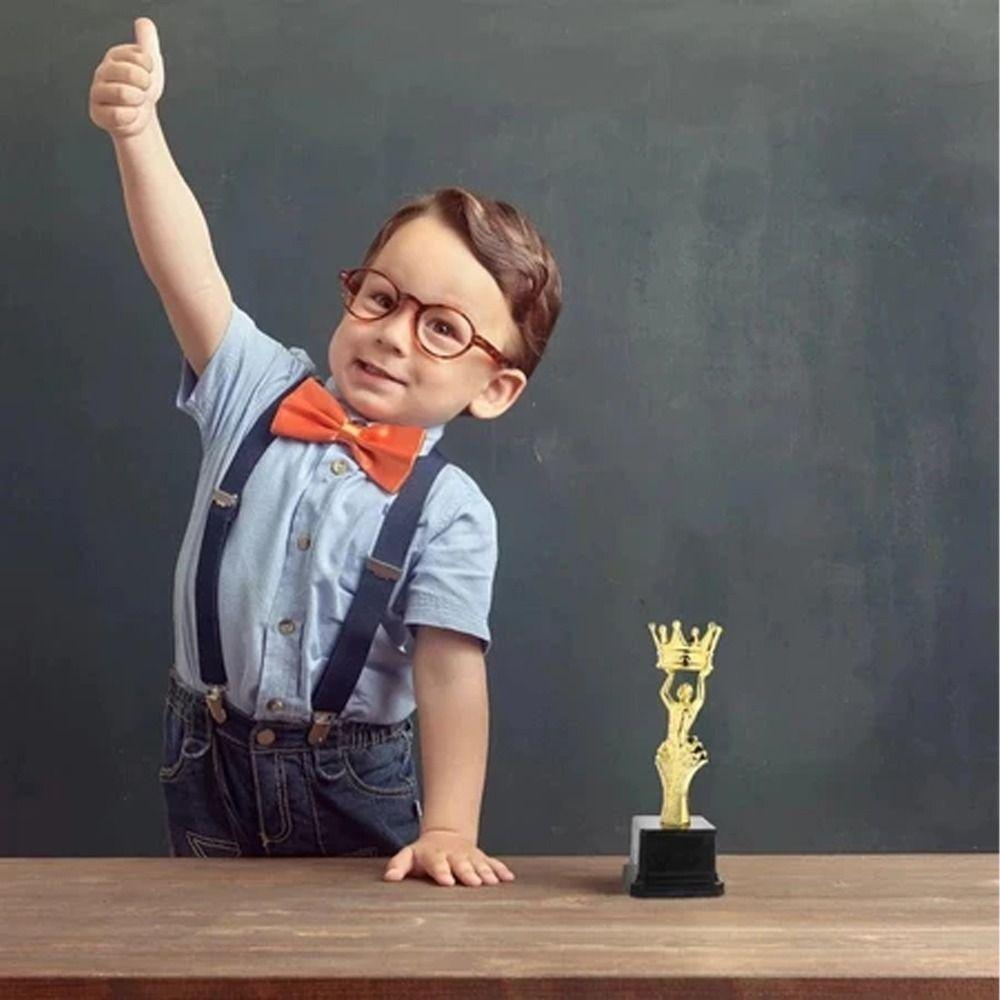 Plastic Award Trophy Models Craft Souvenirs Golden Player Award Championship Trophy  School Events
