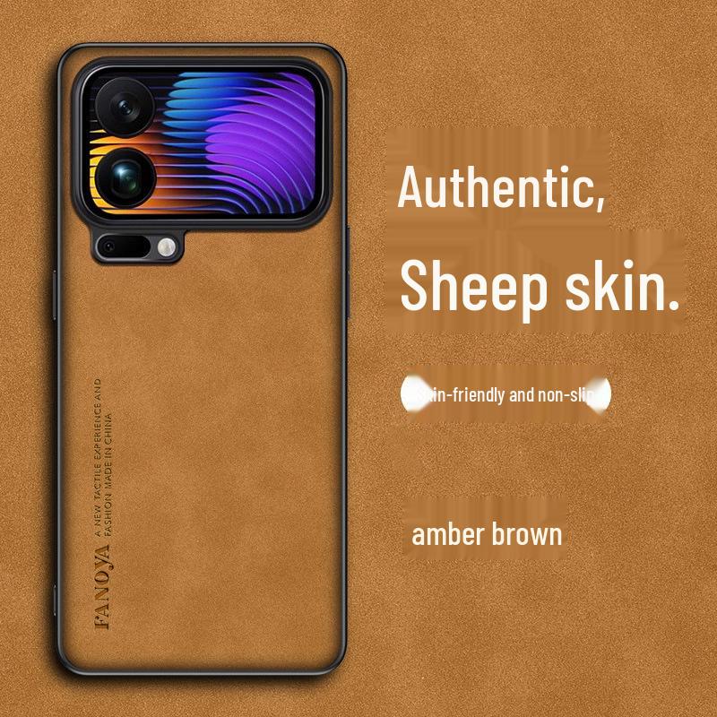 Xiaomi 17 Pro/Pro Max Leather Phone Case: Full Coverage, Anti-Drop, Frosted Protection.