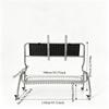 TV Stands Nordic TV Mobile Bracket Living Room Home Modern Simple Floor 32-75 Inch Stainless Steel Hanger with Wheels TV Cabinet