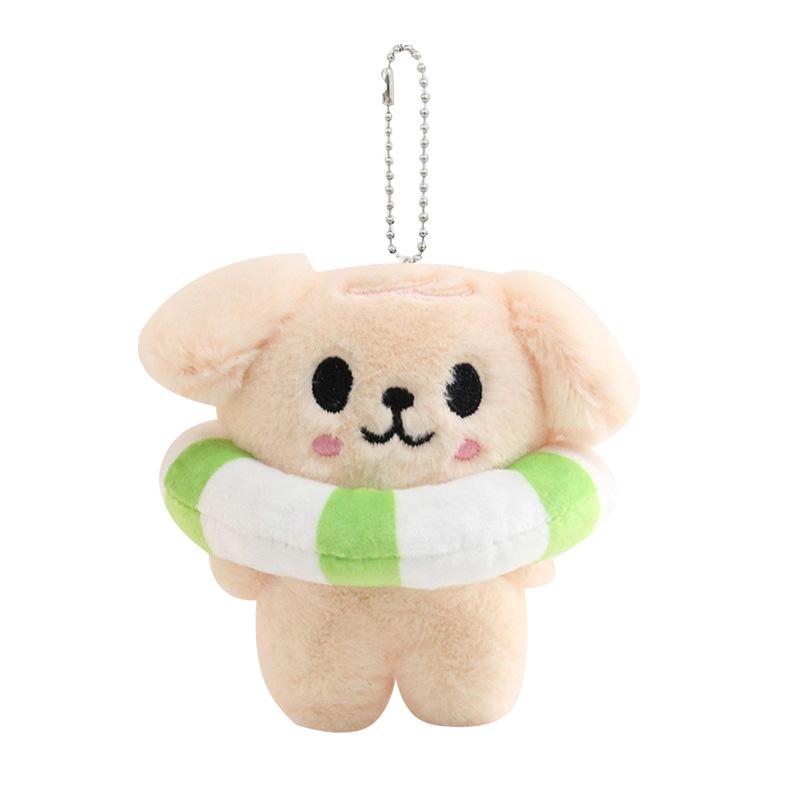 Juguete de Peluche Flotador Skzoo de 10 cm Kawaii Skzoo Lobo Solitario de Peluche Dibujos Animados Muñeco de Peluche Juguetes Compañeros Kawaii Regalo para Niños