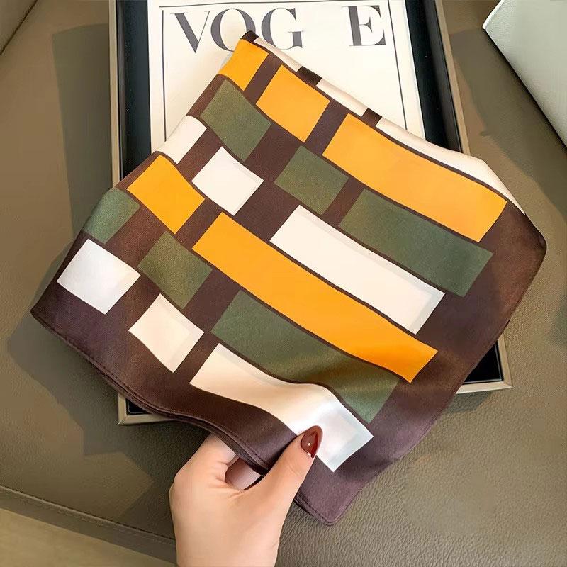 

Новый 100% Натуральный Шелковый Шарф Женский Квадратный Галстук на Шею Шали Палантины для Дам Платки Фуляр Пашмина Женский Хиджаб Бандана буфанда Real Silk 53x53cm