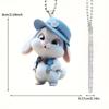 New Cute Personality Puppy Backpack Pendant Fashion Acrylic Flat Car Pendant Keychain Pendant