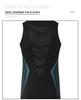 Cross-border Ice Silk Fitness Running Vest - Quick-dry, Sweat-wicking, Super Elastic, Breathable, Tight-fitting Sleeveless Tank Top Base Layer.