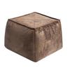 Japanisches Futon Kissenbezug Quadratisch Marokkanisches Leder Kissen Pouf Nordische Heimdekoration Hocker Sofa Fußhockerbezug Ohne Füllung